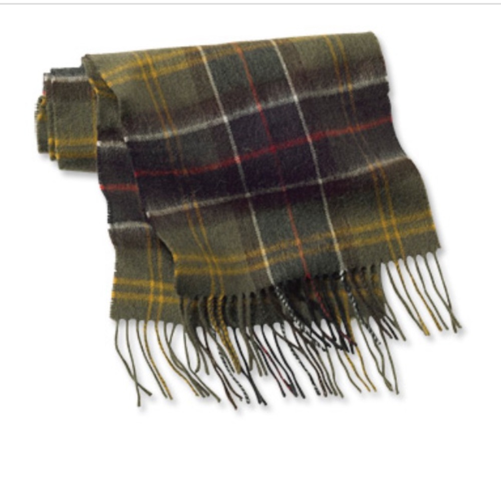 Barbour Men’s Scarf 100% lambs wool